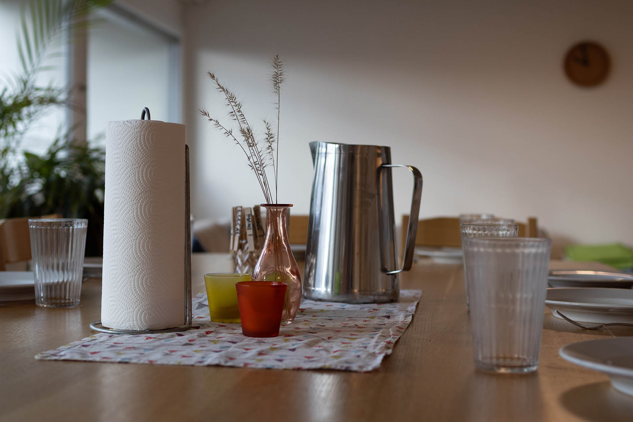 Ansicht Tisch in der Schülergruppe Seltiberg