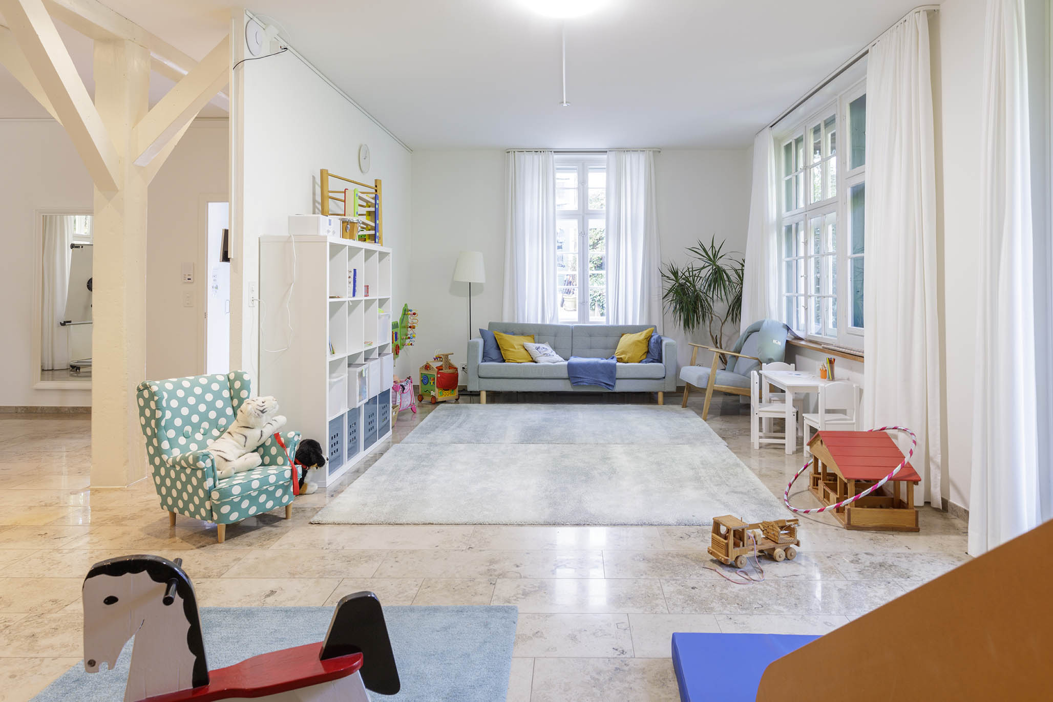 Innenansicht der Einrichtung in Basel